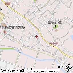 福岡県久留米市高良内町1136周辺の地図