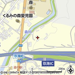 アネット株式会社玖珠工場周辺の地図