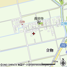 佐賀県小城市立物882周辺の地図