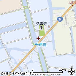 佐賀県神埼市神埼町姉川1313周辺の地図