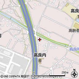 福岡県久留米市高良内町2569-20周辺の地図