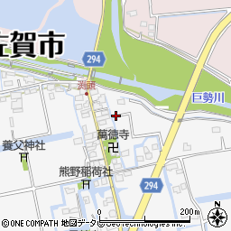 佐賀県佐賀市兵庫町渕2625-3周辺の地図