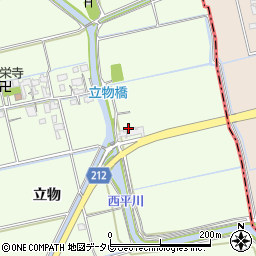 佐賀県小城市立物987周辺の地図