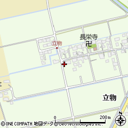 佐賀県小城市立物879周辺の地図