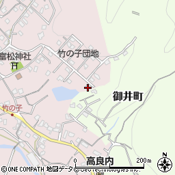 福岡県久留米市高良内町1183周辺の地図