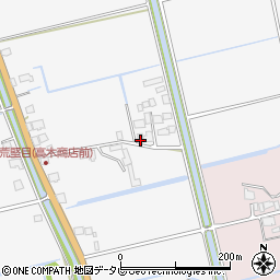 佐賀県神埼市荒堅目757-1周辺の地図