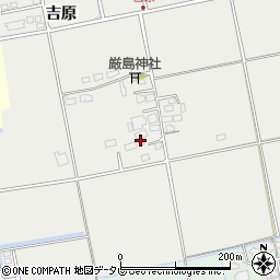 佐賀県小城市吉原322周辺の地図