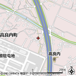 福岡県久留米市高良内町2603周辺の地図