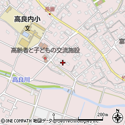福岡県久留米市高良内町1060-1周辺の地図
