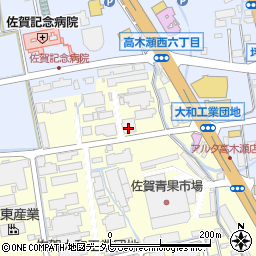 株式会社新サガネオン事務所・工場周辺の地図