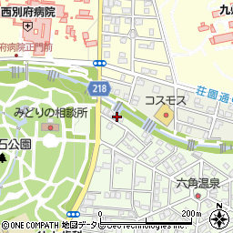 大分県別府市南立石1884-53周辺の地図