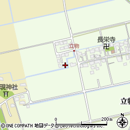 佐賀県小城市立物679-13周辺の地図