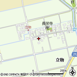 佐賀県小城市立物880周辺の地図