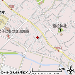 福岡県久留米市高良内町1050周辺の地図
