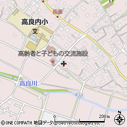 福岡県久留米市高良内町1057周辺の地図