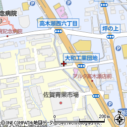 ＪＡＦ佐賀ロードサービス周辺の地図