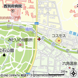 大分県別府市南立石1884-57周辺の地図