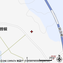愛媛県宇和島市三間町曽根1185周辺の地図