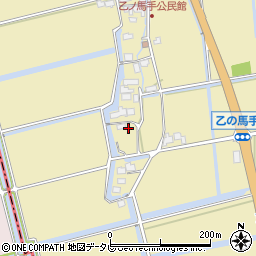 佐賀県神埼郡吉野ヶ里町乙ノ馬手1161周辺の地図