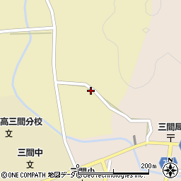 愛媛県宇和島市三間町戸雁1223周辺の地図