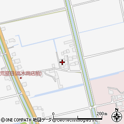 佐賀県神埼市荒堅目771周辺の地図