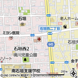 介護保険サービスセンター別府石垣園周辺の地図