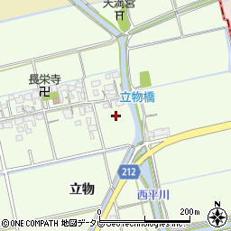 佐賀県小城市立物944-1周辺の地図