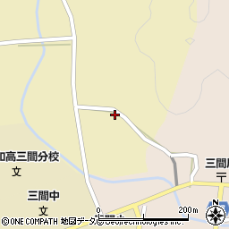 愛媛県宇和島市三間町戸雁1222周辺の地図