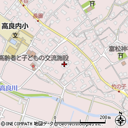 福岡県久留米市高良内町1062周辺の地図