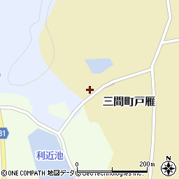 愛媛県宇和島市三間町戸雁334周辺の地図