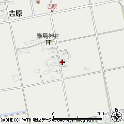 佐賀県小城市吉原211周辺の地図