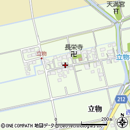 佐賀県小城市立物829周辺の地図