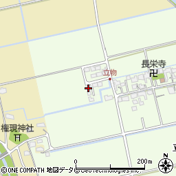 佐賀県小城市立物679周辺の地図
