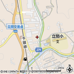 愛媛県宇和島市吉田町立間2466周辺の地図
