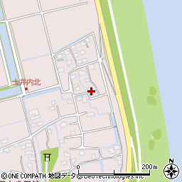 佐賀県三養基郡みやき町天建寺1993周辺の地図