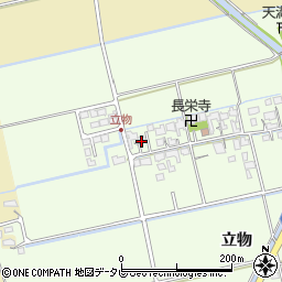 佐賀県小城市立物823周辺の地図