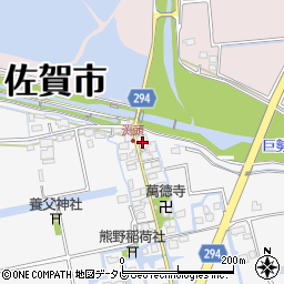 佐賀県佐賀市兵庫町渕2636周辺の地図