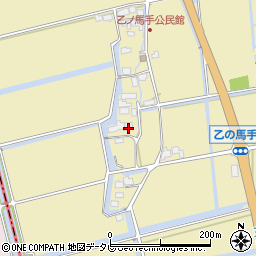 佐賀県神埼郡吉野ヶ里町乙ノ馬手1162周辺の地図
