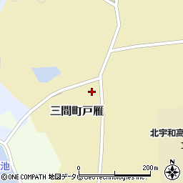 愛媛県宇和島市三間町戸雁365周辺の地図