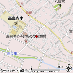 福岡県久留米市高良内町1057-5周辺の地図