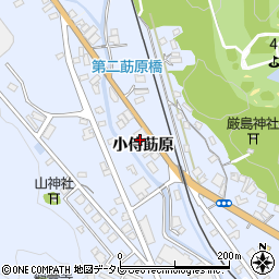 佐賀県多久市北多久町小侍莇原周辺の地図