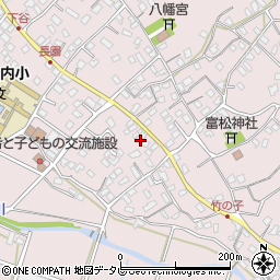 福岡県久留米市高良内町1039周辺の地図