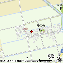 佐賀県小城市立物823-8周辺の地図