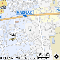 佐賀県小城市西小路227周辺の地図