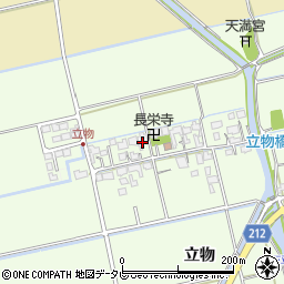 佐賀県小城市立物827周辺の地図