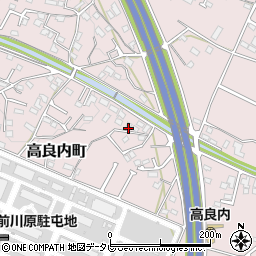 福岡県久留米市高良内町2605周辺の地図