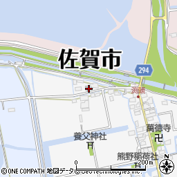 佐賀県佐賀市兵庫町渕3065周辺の地図