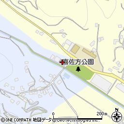 市立喜佐方公民館周辺の地図