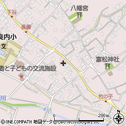 福岡県久留米市高良内町1040周辺の地図