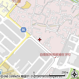 福岡県久留米市高良内町2737周辺の地図